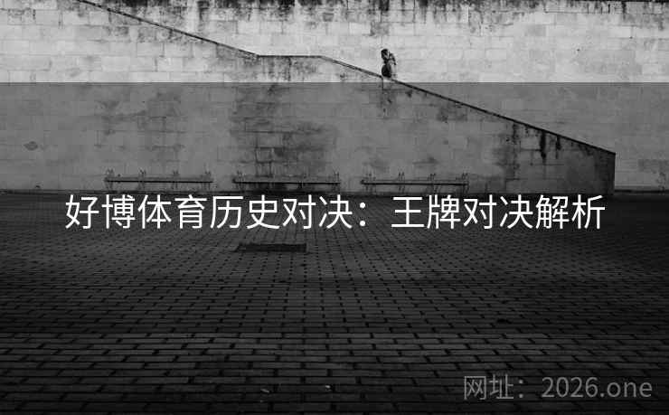 好博体育历史对决:王牌对决解析 第2张 好博体育历史对决:王牌对决解析 第2张
