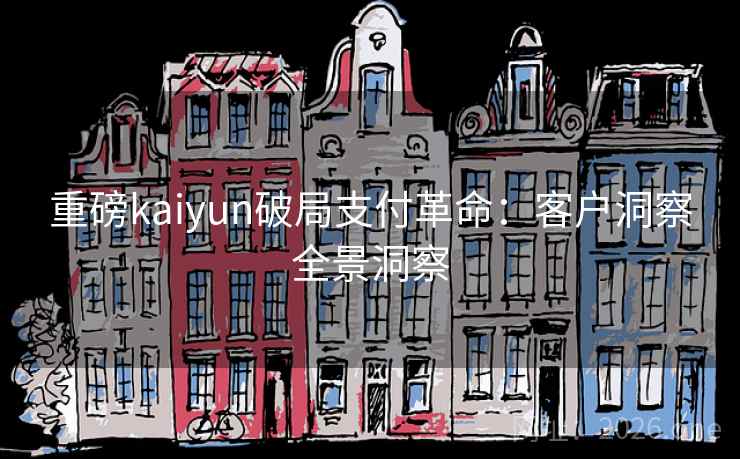 重磅kaiyun破局支付革命：客户洞察全景洞察  第2张