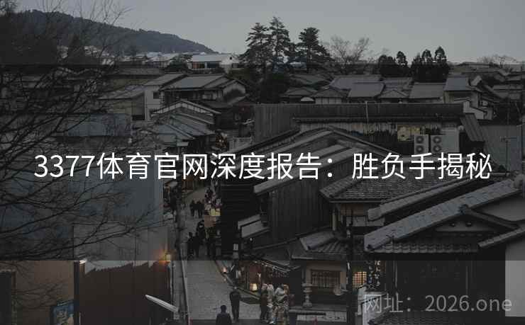 3377体育官网深度报告：胜负手揭秘