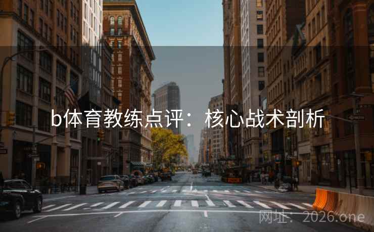 b体育教练点评：核心战术剖析