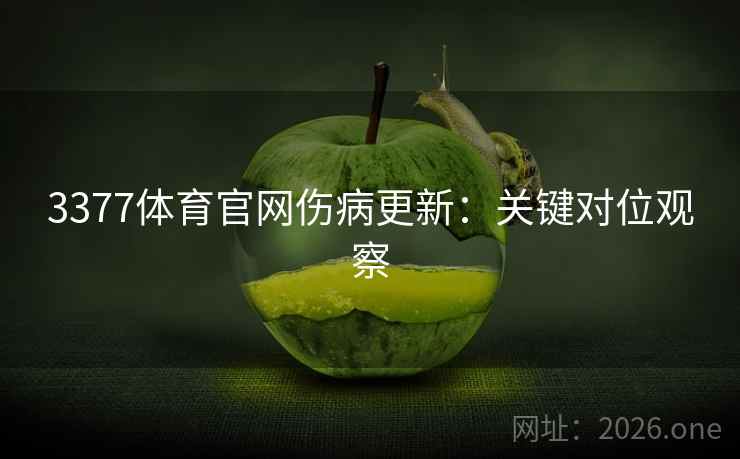3377体育官网伤病更新：关键对位观察  第2张