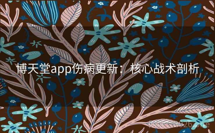 博天堂app伤病更新：核心战术剖析  第2张