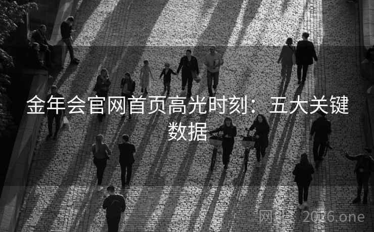 金年会官网首页高光时刻:五大关键数据 第2张 金年会官网首页高光时刻:五大关键数据 第2张